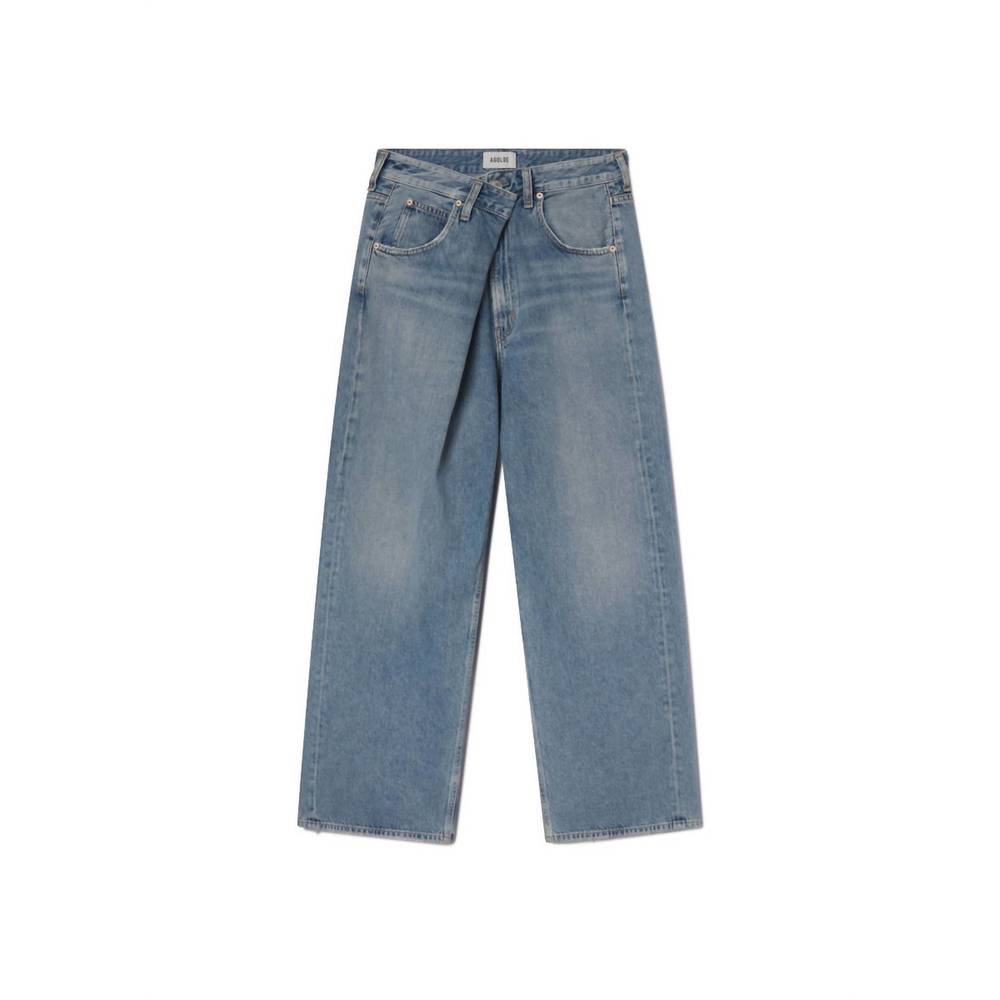 Agolde Vana Fold Wide Leg Jeans - Picture 7 of 11
